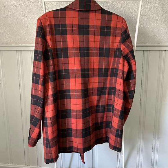 Plaid Double Breasted Blazer - Picture 4 of 13